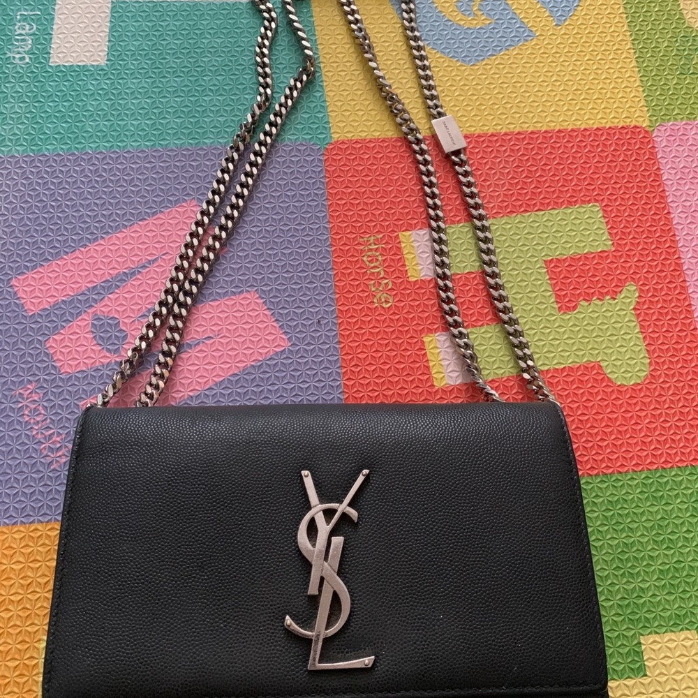 Saint Laurent Black Chain Bag